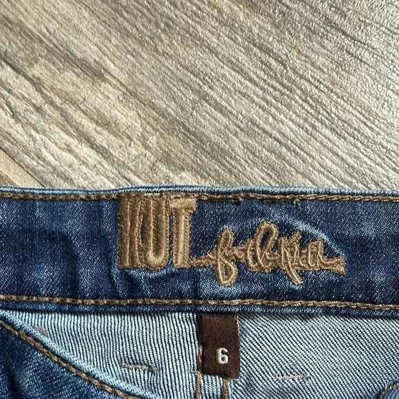 Kut From The Kloth bootcut jeans Medium wash Mid rise Women’s size 6 - Picture 3 of 14